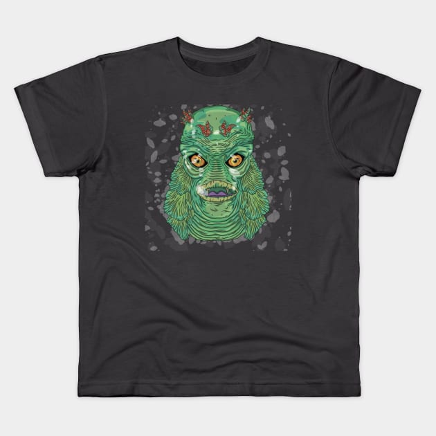 Creature of the black lagoon Kids T-Shirt by Marco.cheyos